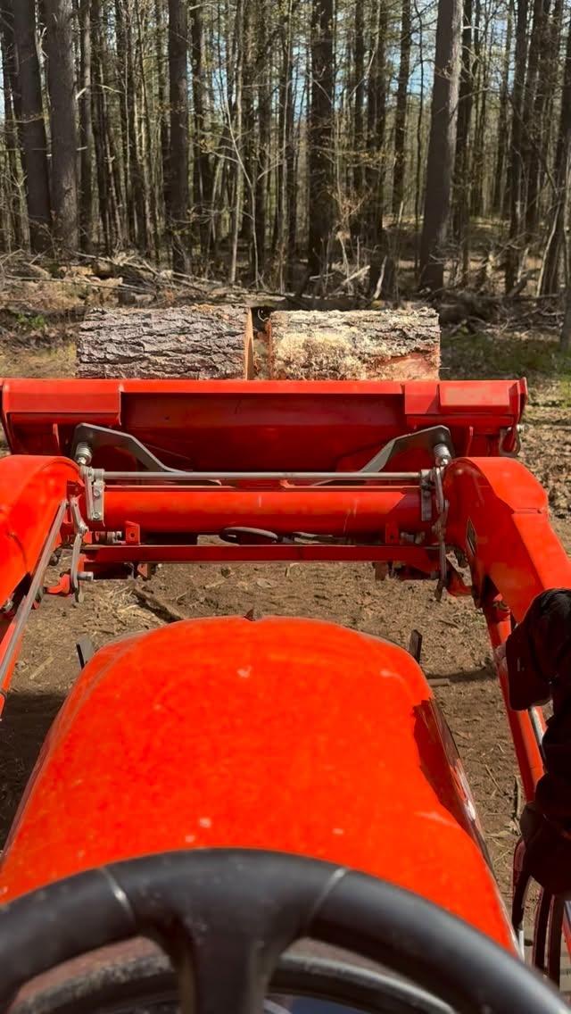 When you’re moving thousands of pounds of wood, your back will thank you for not deadlifting every pound