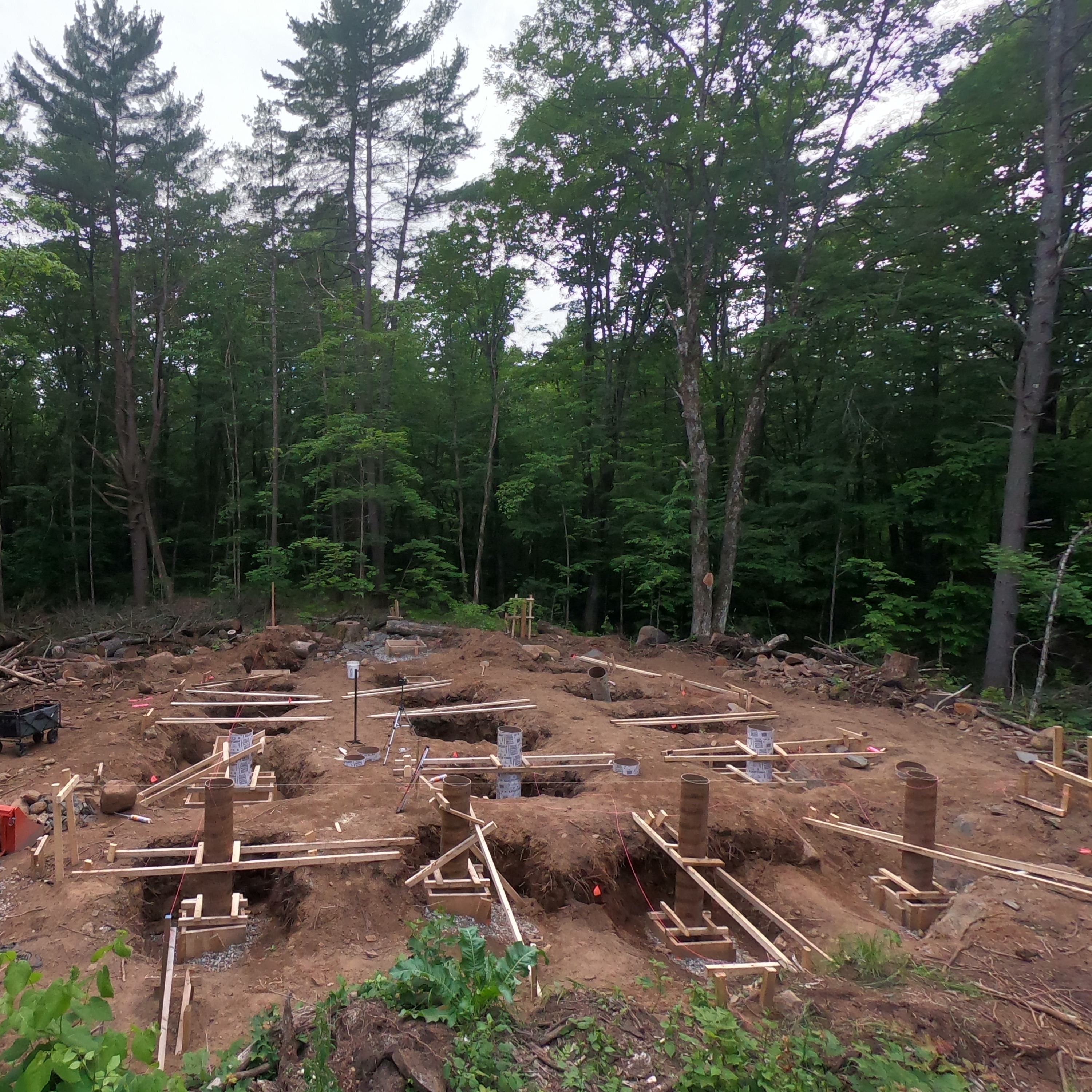 Making steady progress towards a solid foundation. The slowest part of the build, but the most important to get right. We're hoping to have…